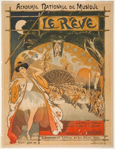 الحلم 1891. بواسطة ثيوفيل الكسندر شتاينلين