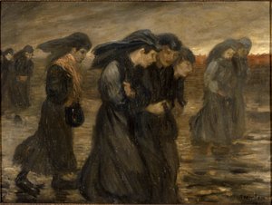 عودة العمال عودة العمال 1903. بواسطة ثيوفيل الكسندر شتاينلين