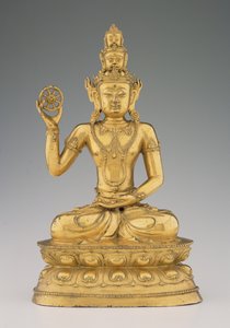 Vajrasattvadhatu Lokesvara (سبائك النحاس المذهبة) بواسطة مدرسة التبت