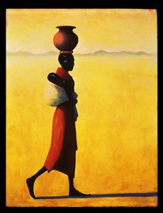 امرأة تمشي ، 1990