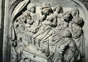 قبر هنري الثاني 973-1024 وزوجته كونيجندي ، تفاصيل وفاة الإمبراطور ، 1499-1513 حجر