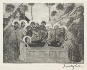 الماجستير الإيطالي القديم: دفن العذراء ، 1888-1892.