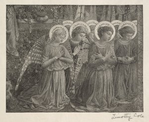 الماجستير الإيطالي القديم: مجموعة الملائكة ، 1888-1892.