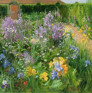Sweet Rocket ، Foxgloves and Irises ، 2000