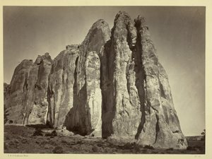 الجانب الجنوبي من الصخرة المنقوشة ، 1873 بواسطة تيموثي أوسوليفان