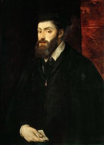 صورة للإمبراطور تشارلز الخامس 1500-1558 ، 1549. بواسطة تيتيان