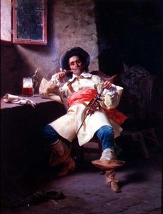 الجندي Carousing