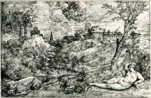ميدور وأنجليكا أو جيسون وميديا ، c1535-1545 ، 1937 بواسطة تيزيانو فيتشيلي