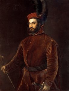 صورة لإيبوليتو دي ميديشي 1511-1535 ، كاليفورنيا 1533-1534. بواسطة تيزيانو فيتشيلي
