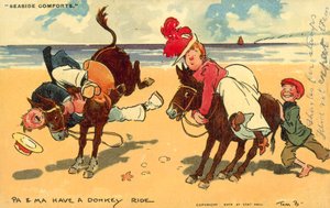 وسائل الراحة المطلة على البحر (chromolitho) بواسطة توم براون