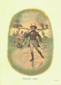 التزلج ، 1820 ، c1910. بواسطة توم براون