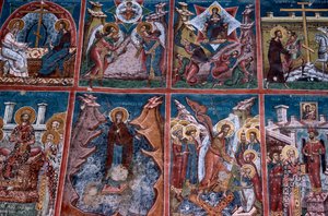 Moldovita Monastery (fresco) بواسطة توما دي لا سوسيفا