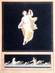 نسخة من لوحة استعارية بومبيان ، تصميم خلفية بانورامية ، ج ، 1790