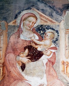 Madonna and Child, detail from the cycle Stories of St Ursula