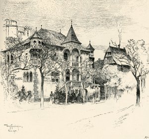 شاتو تيرولين من توني جروبهوفر ، 1900.