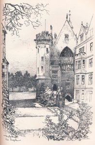المعبد ، c1902