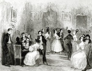 أمسية في بيت تشارلز نوديير (1780-1844) 1831