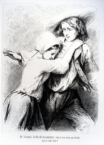 ماري وجيرمان من `` The Devil&39;s Pool &39;&39; لجورج ساند ، 1851