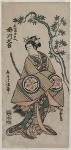 Anekawa Daisuke مثل Ayame-no-mae ، 1760.
