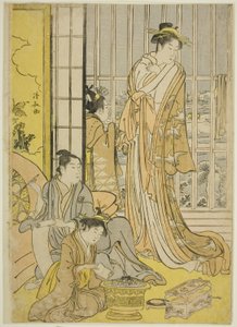 صباح ثلجي في أحياء المتعة (Seiro yuki no ashita) بواسطة توري كيوناجا