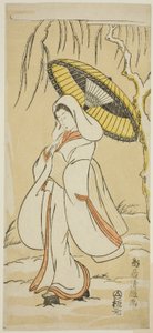 مالك الحزين البكر بواسطة Torii Kiyotsune
