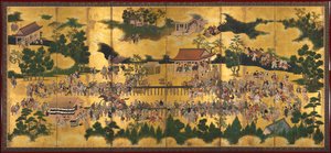 سباق الخيول في ضريح كامو ، 1615-50.