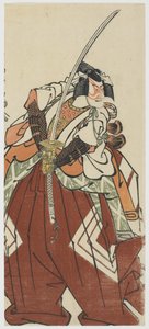 Ichikawa Komazo III مثل Shinozuka Goro ، 1794