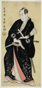 الممثل Sawamura Sojuro III بدور Nagoya Sanza Motoharu بواسطة توشوساي شاراكو