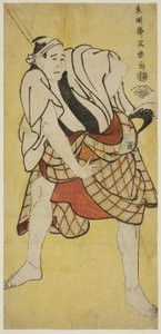 الممثل Ichikawa Tomiemon في دور Inokuma Monbei بواسطة توشوساي شاراكو