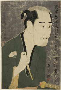 الممثل Onoe Matsusuke I في دور Matsushita Mikinoshin بواسطة توشوساي شاراكو