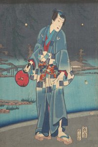 جينجي الحديثة - عرض ذبابة النار Imayo genji shiken hotaru asobi ، ١٨٦١.