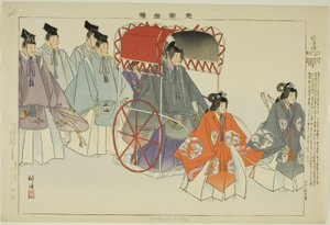 وضع سوميوشي ، من مسلسل "صور لا عروض (نوجاكو زوي)" بواسطة Tsukioka Kogyo