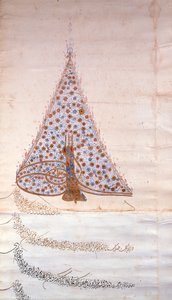 تفاصيل من فيرمان يأذن لرهبان الكبوشي بالسفر في الشرق ، حوالي 1628 (رق) (تفاصيل 207067) بواسطة المدرسة التركية