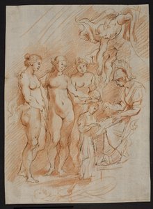رسم توضيحي لـ "Maria af Medicis historyie" بواسطة إعتراف
