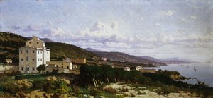 View of Castiglioncello بواسطة Ugo Manaresi