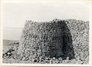 برج الزاوية الجنوبية الشرقية، ساباغورا، مصر، صورة لأوغو مونيريه دي فيلارد بواسطة أوغو مونيريت دي فيلارد