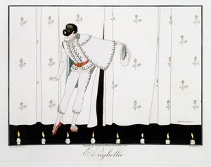 Brighella ، من طبعة "أقنعة وشخصيات المسرح الإيطالي" من Le Journal des Dames et des Modes ، نقش بواسطة Henri Reidel (fl.1914-20) 1914 (litho litho) بواسطة أومبرتو (بعد) برونليسكي