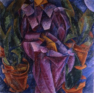 تكوين حلزوني ، 1913 بواسطة Umberto Boccioni