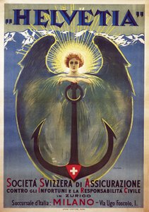 ملصق Helvetia بواسطة Umberto Boccioni بواسطة Umberto Boccioni