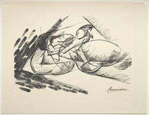 حركة بواسطة Umberto Boccioni