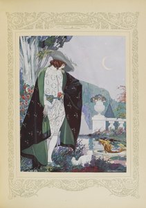 لقد رأى مبروكًا ذهبيًا كبيرًا ، رسمًا توضيحيًا من "Contes du Temps Jadis" ، أو "Tales from Times Past" ، الصفحة 14 بواسطة أومبرتو برونليسكي