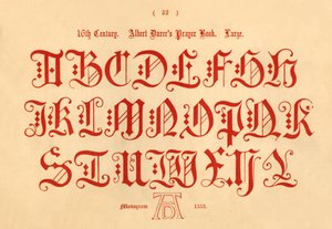 القرن السادس عشر. كتاب صلاة ألبرت دوررز. كبير ، 1862 بواسطة غير معروف