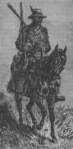 كشافة باسوتو ، c1880 بواسطة غير معروف