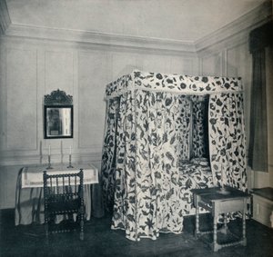 غرفة نوم من منزل الرائد نيكولاس سيوال ، في السكرتير ، 1930 بواسطة غير معروف