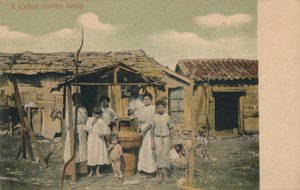 عائلة ريفية كوبية ، 1908 بواسطة غير معروف