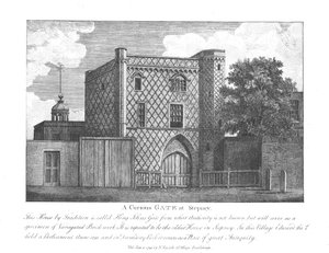 بوابة غريبة في ستيبني ، 1791 بواسطة غير معروف