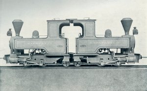 قاطرة مزدوجة ، 1922. بواسطة غير معروف