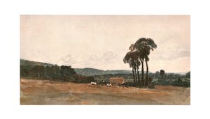 مشهد الحصاد - رسم خارجي ، c1900. بواسطة غير معروف