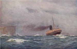 A Homeward Bound P. & O. Liner ، 1923. بواسطة غير معروف