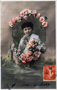 قبلة - بطاقة بريدية مؤرخة عام 1908 بواسطة غير معروف
